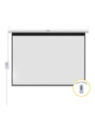 Telón Mural Proyector 120" 260x160 cm Manual Pantalla Grande