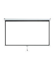 Telón Mural Proyector 120" 260x160 cm Manual Pantalla Grande