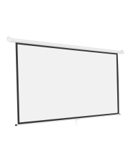 Telón Mural Proyector 120" 260x160 cm Manual Pantalla Grande