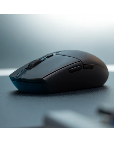 Mouse Logitech G305 Lightspeed 12.000 DPI Gamer Inalámbrico USB Negro (910-005281)