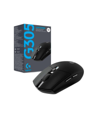 Mouse Logitech G305 Lightspeed 12.000 DPI Gamer Inalámbrico USB Negro (910-005281)