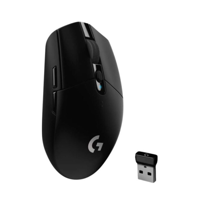Mouse Logitech G305 Lightspeed 12.000 DPI Gamer Inalámbrico USB Negro (910-005281)