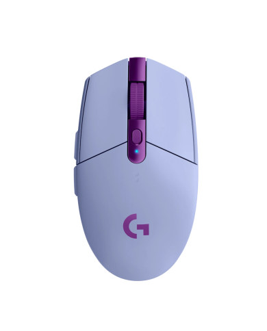 Mouse Logitech G305 Lightspeed 12.000 DPI Gamer Inalámbrico USB Lila (910-006021)