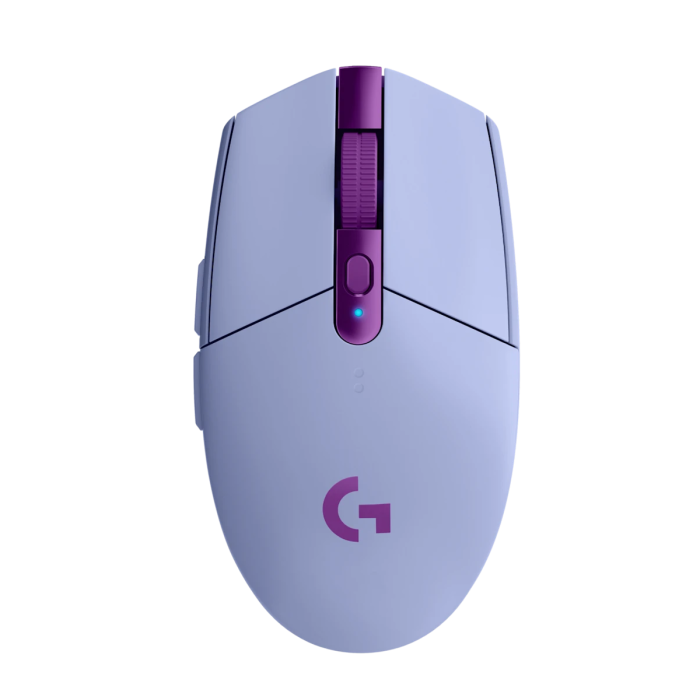 Mouse Logitech G305 Lightspeed 12.000 DPI Gamer Inalámbrico USB Lila (910-006021)