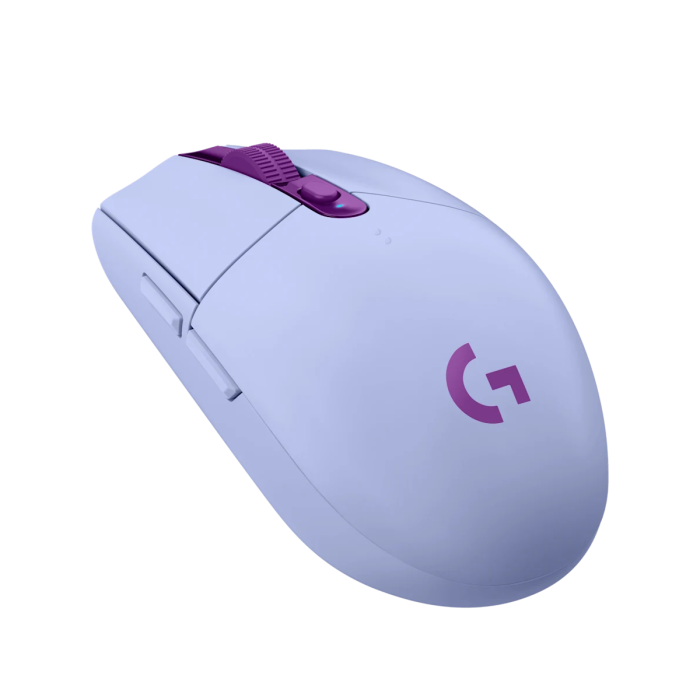 Mouse Logitech G305 Lightspeed 12.000 DPI Gamer Inalámbrico USB Lila (910-006021)