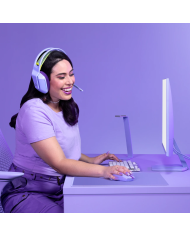 Mouse Logitech G305 Lightspeed 12.000 DPI Gamer Inalámbrico USB Lila (910-006021)