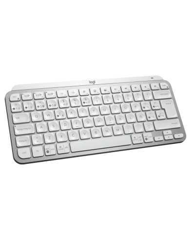 Teclado Inalámbrico Logitech MX Keys Mini Blanco Bluetooth Retroiluminado Español USB (920-010477)