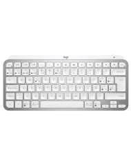 Teclado Inalámbrico Logitech MX Keys Mini Blanco Bluetooth Retroiluminado Español USB (920-010477)