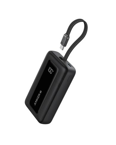 Cargador Portátil Power Bank Anker Zolo Negro 20.000mAh 30W USB-C Carga Rápida (A1689H11)