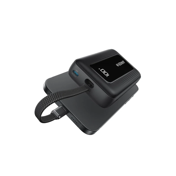 Cargador Portátil Power Bank Anker Zolo Negro 20.000mAh 30W USB-C Carga Rápida (A1689H11)