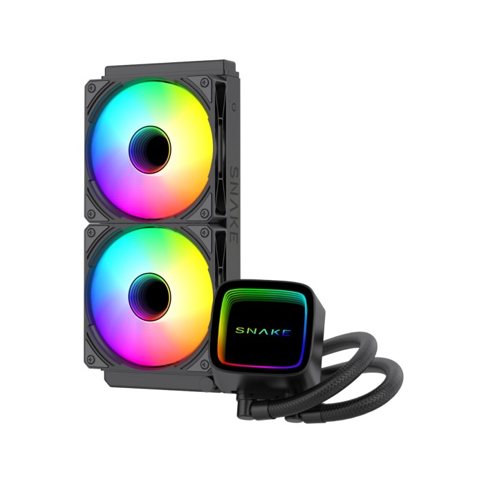 Refrigeración Líquida Snake Leviathan 240 RGB 240mm (RLL240-1)