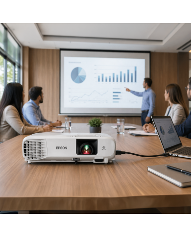 Proyector Epson PowerLite E20 3400 Lúmenes 1024 x 768 (XGA) USB HDMI