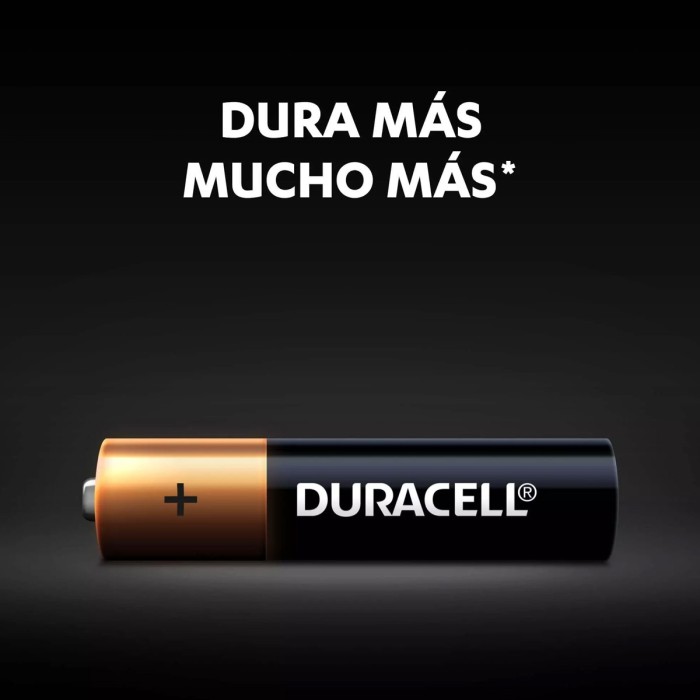 Pilas Duracell AAA 8 Unidades | Alcalinas Larga Duración
