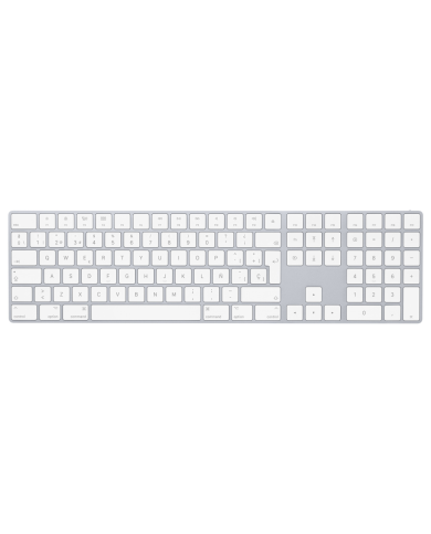 Apple Magic Keyboard con Teclado Numérico Inalámbrico Bluetooth Español