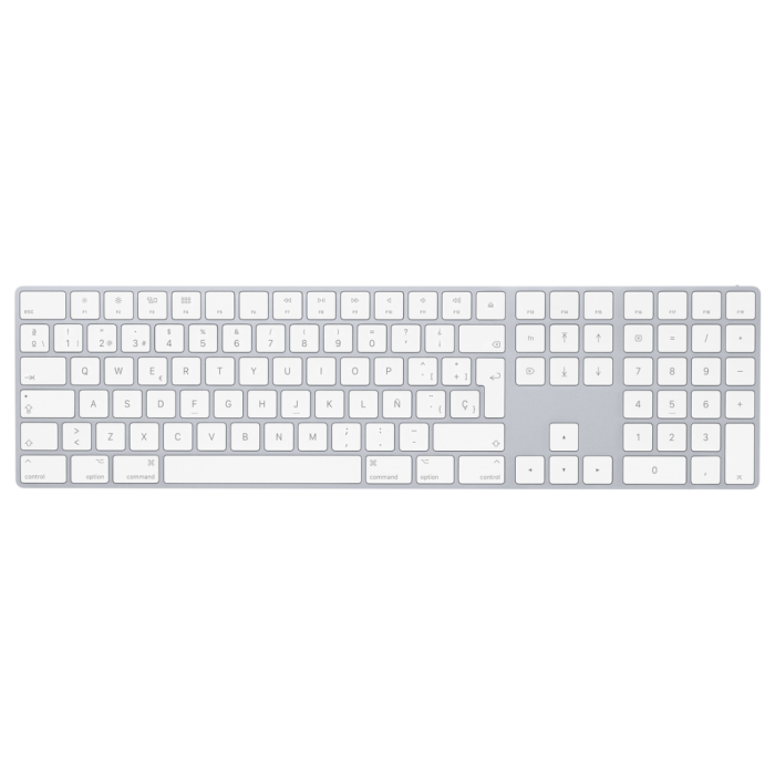 Apple Magic Keyboard con Teclado Numérico Inalámbrico Bluetooth Español