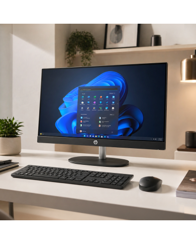 All in One HP ProOne 240 G10 23.8" Ultra 5 125U 16GB DDR5 Ram, 1TB SSD, Windows 11 Pro, Color Negro (AU5125U16GB1T)