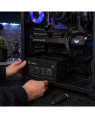 Fuente de Poder Hydra ATX 600W Certificada 80 Plus Bronze | Snake Gamer