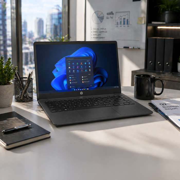 Notebook HP 245 G10 14" Ryzen 3 733U 8GB Ram, 512GB SSD, Windows 11 Pro (R3G108GB512SSD)