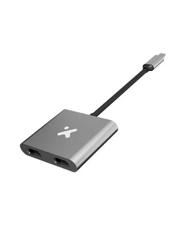 Adaptador Xtech XTC-548 USB 3.0 a Dual HDMI para Dos Monitores Full HD