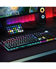 Teclado Mecánico Gamer Primus Ballista91T RGB Switch Red Español
