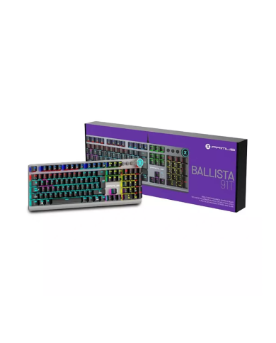 Teclado Mecánico Gamer Primus Ballista91T RGB Switch Red Español