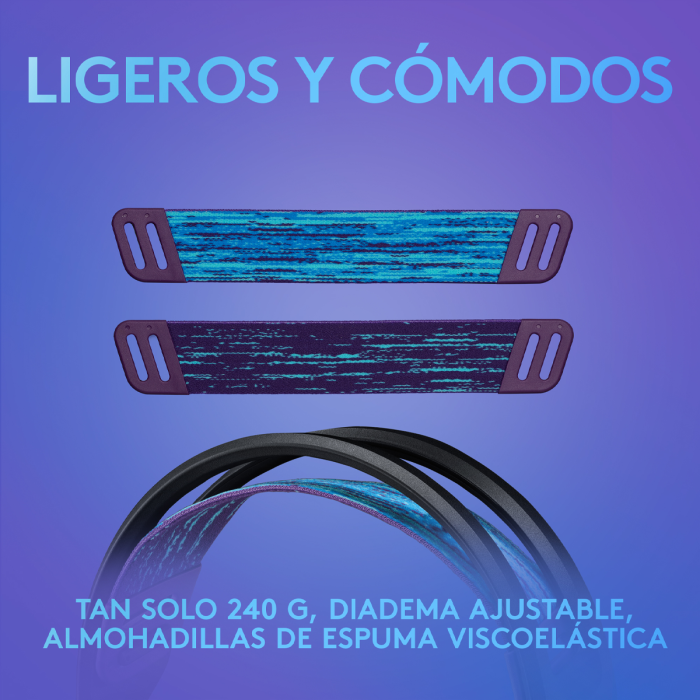 Audífonos Gamer Logitech G335 Alámbrico, conector 3.5mm Negro (981-000977)