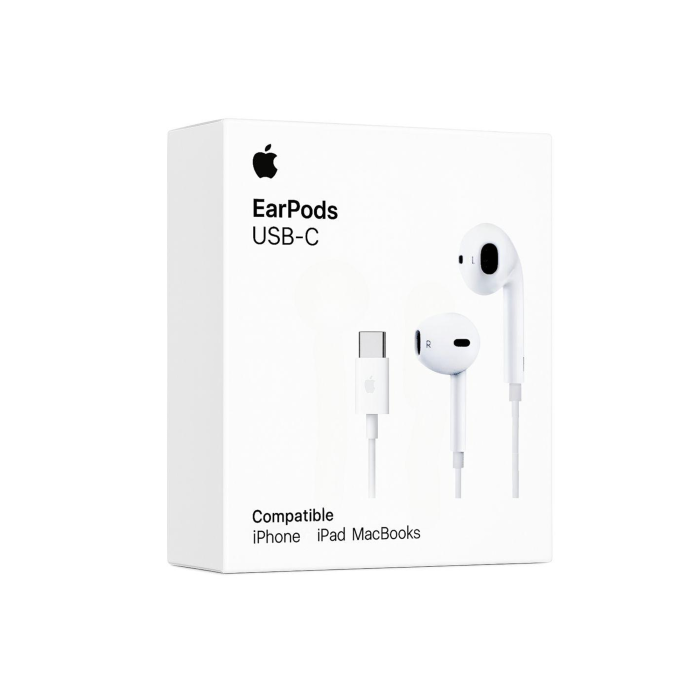 Audífonos Apple EarPods con Conector USB-C (MYQY3AM/A)