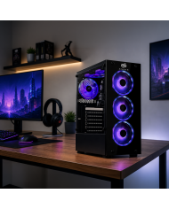 Pc Snake Gamer Vibora Black V10 AMD Ryzen 7 5700GB, 16GB RAM + 512GB SSD, Wifi + Bluetooth, Windows 11 Pro