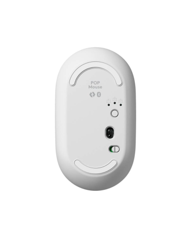 Logitech POP Icon Combo Teclado y Mouse Inalámbrico Naranjo y Blanco Crudo
