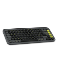 Logitech POP Icon Combo Teclado y Mouse Inalámbrico Grafito y Verde