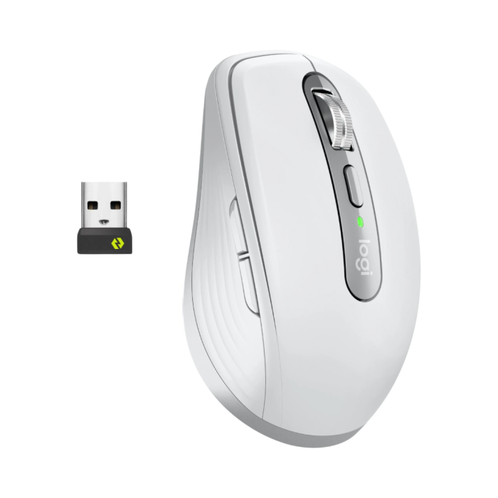 Mouse Inalámbrico Logitech MX Anywhere 3S 8000 DPI MagSpeed Gris Pálido