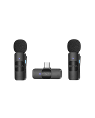 Micrófono Inalámbrico BOYA BY-V20 USB-C Doble 2.4GHz