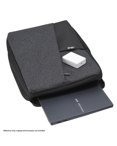 Mochila ASUS AP4600 para portátil hasta 16 pulgadas Repelente al Agua Gris
