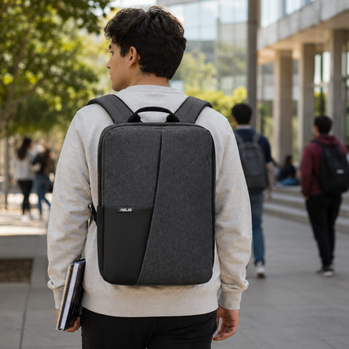 Mochila ASUS AP4600 para portátil hasta 16 pulgadas Repelente al Agua Gris
