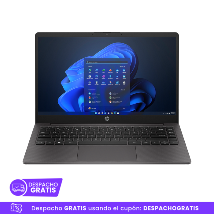 Notebook HP 245 G10 14" Ryzen 5 7530U 8GB Ram, 512GB SSD, Windows 11 Pro (R5G108GB512SSD)