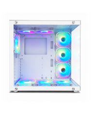 Gabinete Snake Gamer Anilius White ATX Mid Tower Vidrio Templado (AN990W)