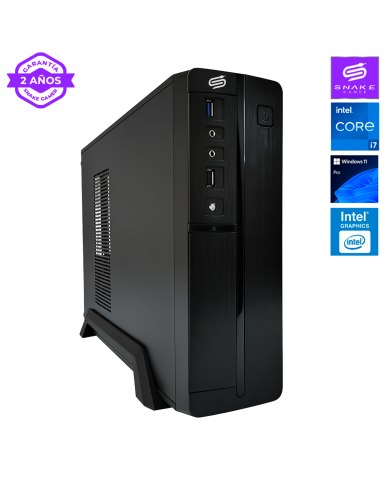 PC de Oficina Micro ATX V4 i7-12700 16GB Ram, 1TB SSD, W11P | Snake Gamer