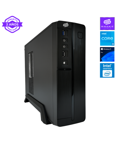 PC de Oficina Micro ATX V2 i5-12400, 16GB Ram, 1TB SSD, W11P | Snake Gamer