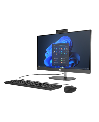 All in One HP HP ProOne 240 G10 23.8" Ultra 5-125U 8GB DDR5 Ram, 512GB SSD, Windows 11 Pro, Color Negro (CQ1V4LT)