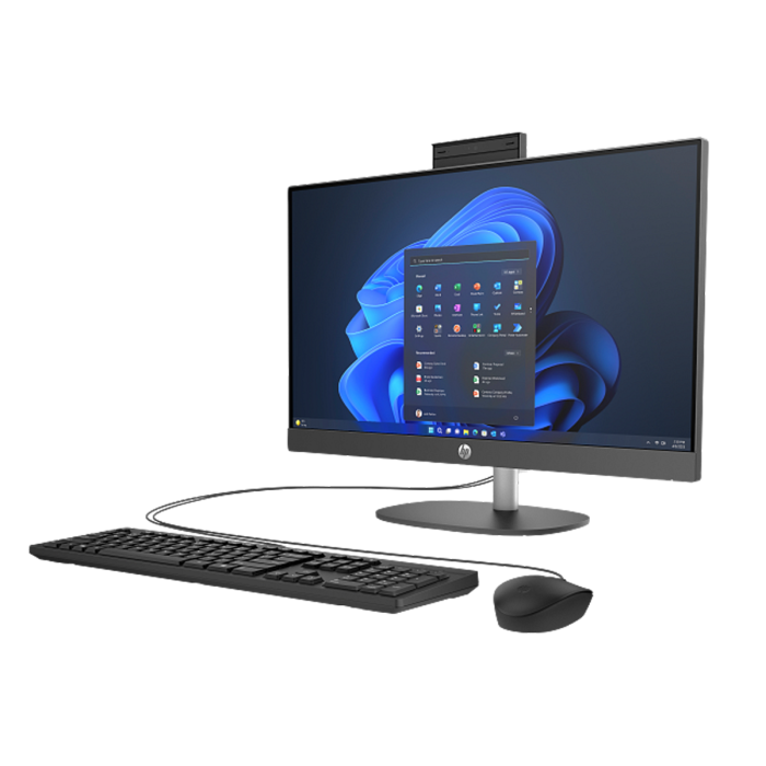 All in One HP HP ProOne 240 G10 23.8" Ultra 5-125U 8GB DDR5 Ram, 512GB SSD, Windows 11 Pro, Color Negro (CQ1V4LT)
