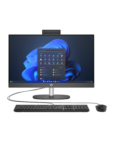 All in One HP HP ProOne 240 G10 23.8" Ultra 5-125U 8GB DDR5 Ram, 512GB SSD, Windows 11 Pro, Color Negro (CQ1V4LT)