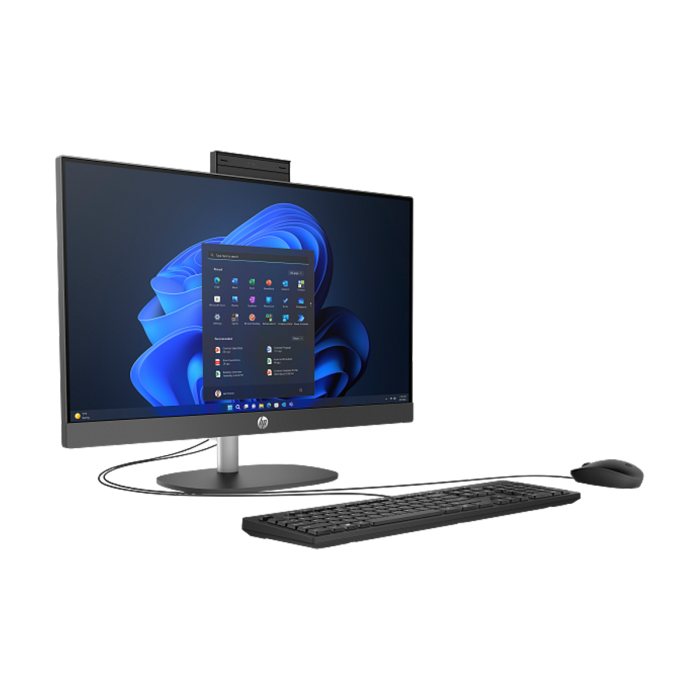 All in One HP HP ProOne 240 G10 23.8" Ultra 5-125U 8GB DDR5 Ram, 512GB SSD, Windows 11 Pro, Color Negro (CQ1V4LT)
