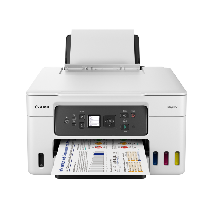 Impresora Multifuncional Canon MAXIFY GX3010 WiFi Dúplex Sistema de Tinta Continua (5777C005)