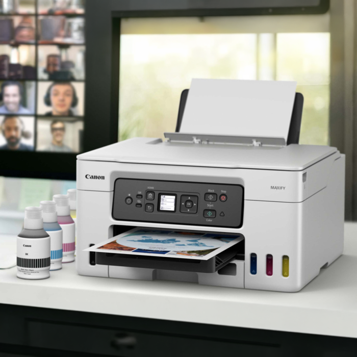 Impresora Multifuncional Canon MAXIFY GX3010 WiFi Dúplex Sistema de Tinta Continua (5777C005)