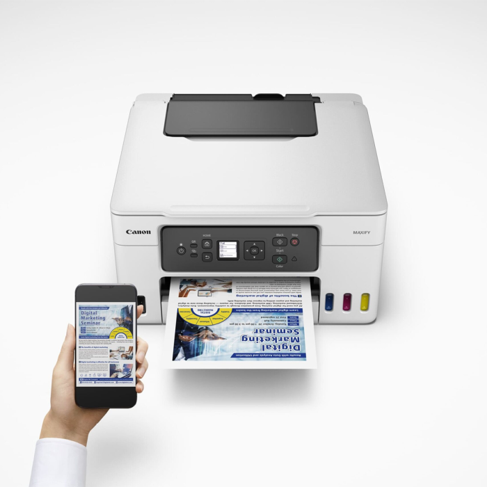 Impresora Multifuncional Canon MAXIFY GX3010 WiFi Dúplex Sistema de Tinta Continua (5777C005)