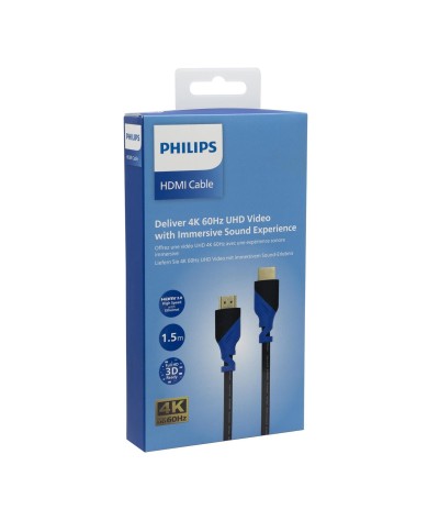 Cable HDMI 2.0 SWV5201/59 V2.0 4K, 2K 1.5 metros color negro