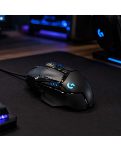 Mouse gamer Logitech G502 HERO 25K DPI 11 Botones Programables (910-005550)