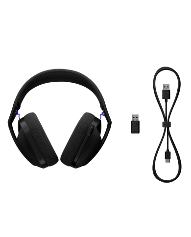 Audífonos Inalámbricos Logitech G321 Lightspeed Negro con Micrófono DTS Bluetooth, USB 2.4 GHz (981-001562)