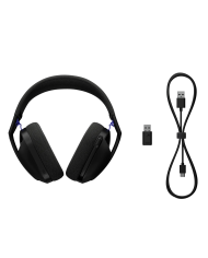 Audífonos Inalámbricos Logitech G321 Lightspeed Negro con Micrófono DTS Bluetooth, USB 2.4 GHz (981-001562)