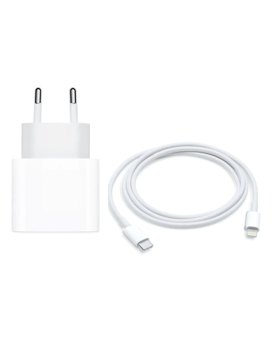 CARGADOR DE APPLE USB-C 20W ORIGINAL CON CABLE 1MT